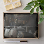 ハロウィーンスチームパンク骨格 薄葉紙 (ギフト)