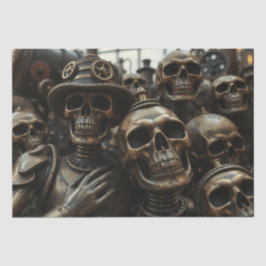 ハロウィーンスチームパンク骨格 薄葉紙