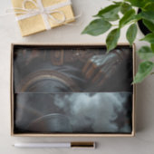 ハロウィーンスチームパンク骨格 薄葉紙 (ギフト)