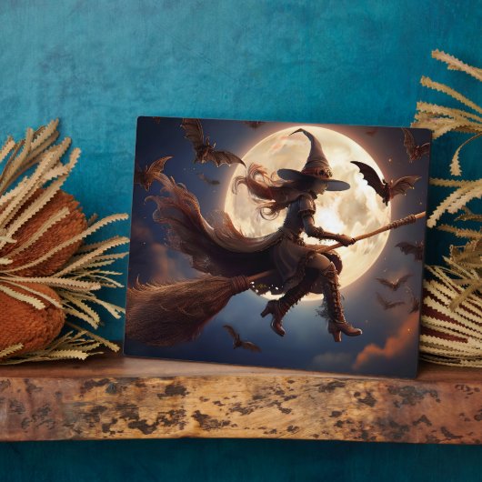 ハロウィーンスティームパンクウィッチムーンライトフライト フォトプラーク (側面)