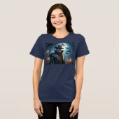 ハロウィーンスティームパンクサザンソルテンダーゾンビ トライブレンドＴシャツ (正面全面)