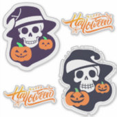 ハロウィーンステッカーシート シール (正面)