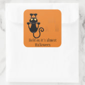 ハロウィーンステッカー スクエアシール (バッグ)