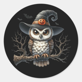 ハロウィーンステッカー ラウンドシール