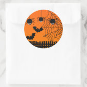 ハロウィーンステッカー ラウンドシール (バッグ)