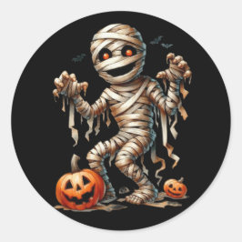 ハロウィーンステッカー ラウンドシール