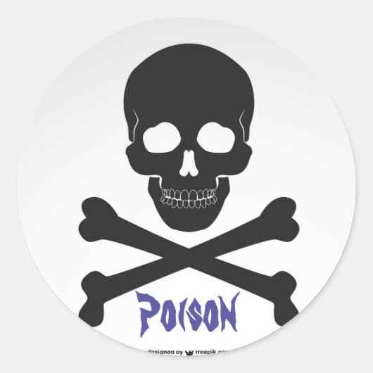 ハロウィーンステッカー ラウンドシール (正面)