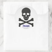 ハロウィーンステッカー ラウンドシール (バッグ)