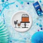 ハロウィーンスノーホワイトポイズンアップルパーティープレート ペーパープレート (パーティー)