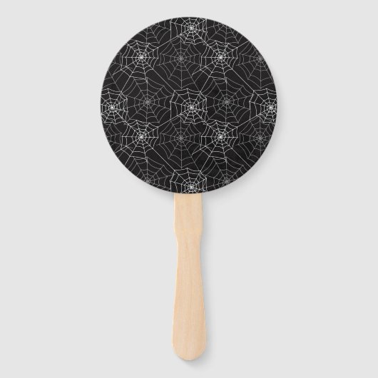 ハロウィーンスパイダーウェブパターン |ハンドファン ハンドファン (裏面)