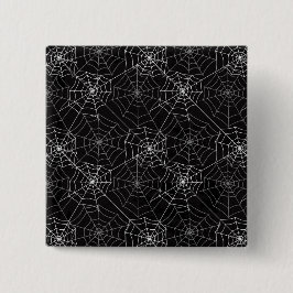 ハロウィーンスパイダーウェブパターン | ボタン 缶バッジ