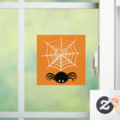 ハロウィーンスパイダーウェブ ウィンドウサイン (ホーム)
