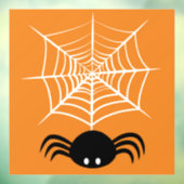 ハロウィーンスパイダーウェブ ウィンドウサイン (シート3)