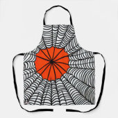 ハロウィーンスパイダーウェブ エプロン (正面)