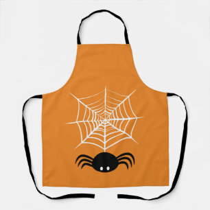 ハロウィーンスパイダーウェブ エプロン