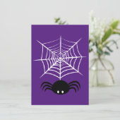 ハロウィーンスパイダーウェブ エンクロージャーカード (スタンド正面)