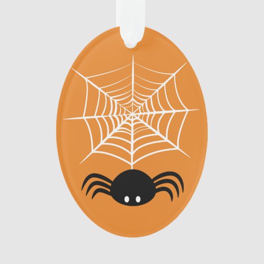ハロウィーンスパイダーウェブ オーナメント (正面)