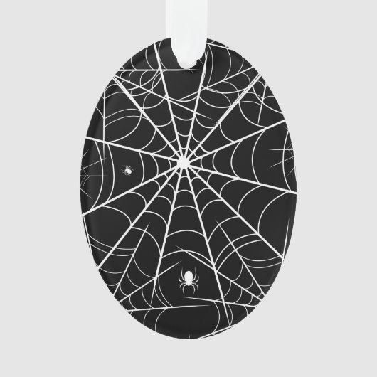 ハロウィーンスパイダーウェブ オーナメント (正面)