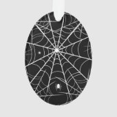 ハロウィーンスパイダーウェブ オーナメント (裏面)