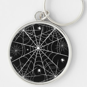 ハロウィーンスパイダーウェブ キーホルダー