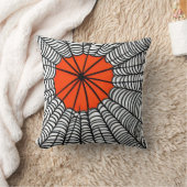 ハロウィーンスパイダーウェブ クッション (ブランケット)