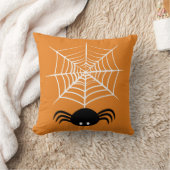 ハロウィーンスパイダーウェブ クッション (ブランケット)