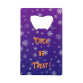 ハロウィーンスパイダーウェブ クレジットカード栓抜き (裏面)