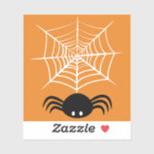 ハロウィーンスパイダーウェブ シール (シート)