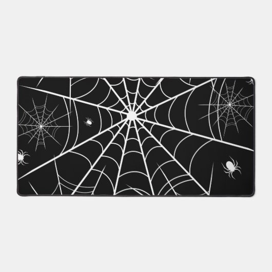 ハロウィーンスパイダーウェブ デスクマット (正面)