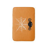 ハロウィーンスパイダーウェブ バスマット (正面縦)