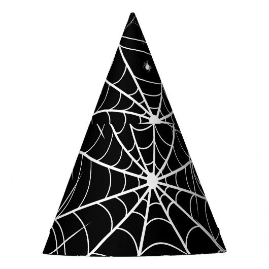 ハロウィーンスパイダーウェブ パーティーハット (正面)