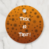 ハロウィーンスパイダーウェブ フェイバータグ (裏面)