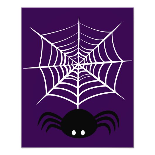 ハロウィーンスパイダーウェブ フォトプリント            (正面)