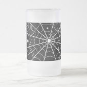 ハロウィーンスパイダーウェブ フロストグラスビールジョッキ (中央)