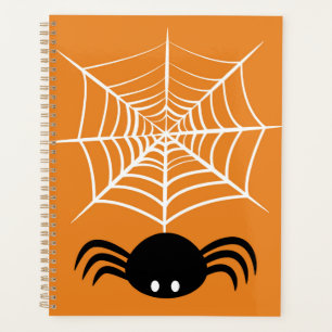 ハロウィーンスパイダーウェブ プランナー手帳