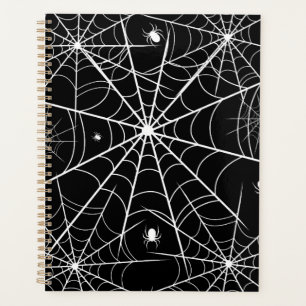 ハロウィーンスパイダーウェブ プランナー手帳