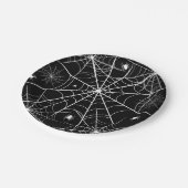 ハロウィーンスパイダーウェブ ペーパープレート (アングル)