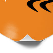 ハロウィーンスパイダーウェブ ポスター (コーナー)