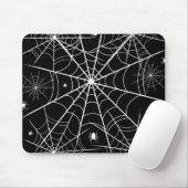 ハロウィーンスパイダーウェブ マウスパッド (マウス)