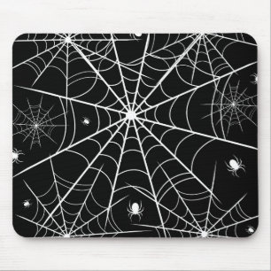 ハロウィーンスパイダーウェブ マウスパッド