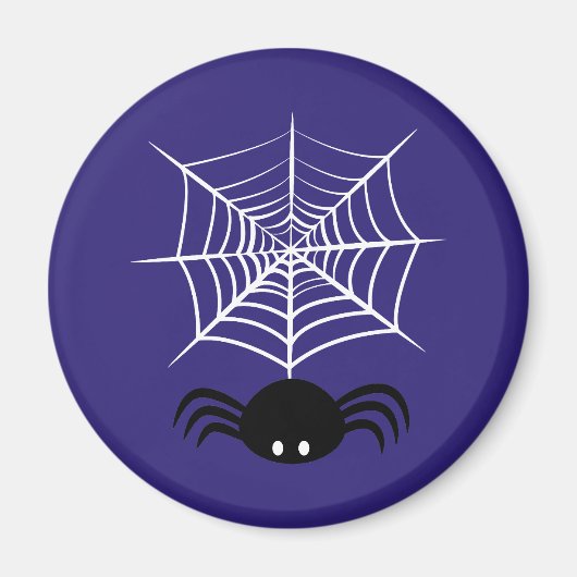 ハロウィーンスパイダーウェブ マグネット (正面)