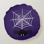 ハロウィーンスパイダーウェブ ラウンドクッション (裏面)