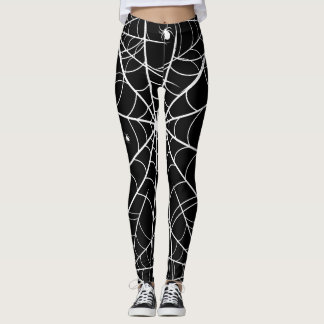 ハロウィーンスパイダーウェブ レギンス