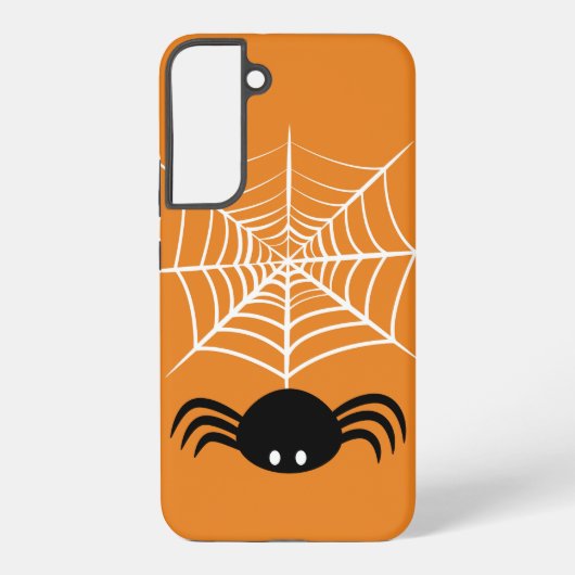 ハロウィーンスパイダーウェブ SAMSUNG GALAXYケース (裏面)