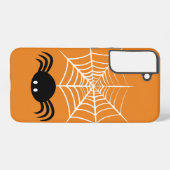 ハロウィーンスパイダーウェブ SAMSUNG GALAXYケース (裏面横)