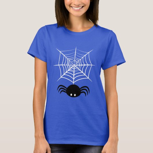 ハロウィーンスパイダーウェブ Tシャツ (正面)