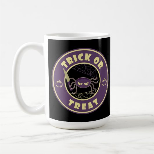 ハロウィーンスパイダースターバックススタイルC コーヒーマグカップ (左)