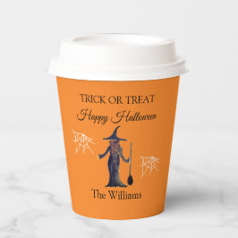 ハロウィーンスパイダーズくもの巣不気味魔女 紙コップ