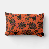 ハロウィーンスパイダーダマスク枕 ランバークッション (裏面)