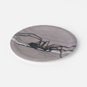 ハロウィーンスパイダー紙プレート ペーパープレート (アングル)